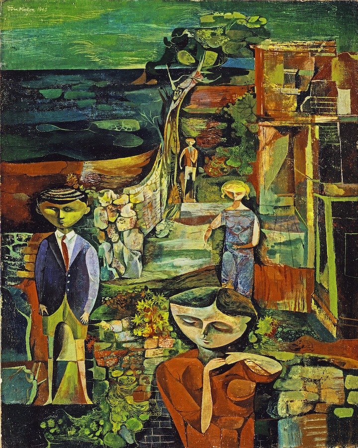 Children by the Sea (1945), John Minton. © Tate, London 2015 / Royal College of Art