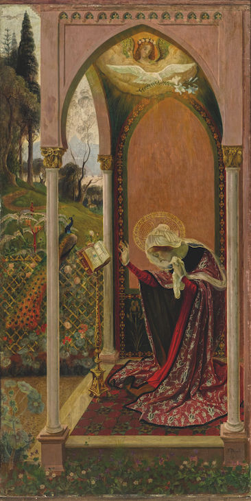 The Annunciation or Ancilla Domini (1895), Armand Point. Private collection. Photo: courtesy Sotheby’s