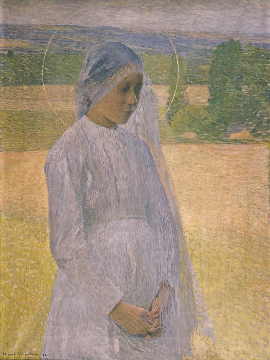 Young Saint (1891), Henri Martin. © Musée des Beaux-Arts, Brest