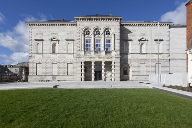 View of the entrance and façade of the National Gallery of Ireland, 2017, Photo: © National Gallery of Ireland