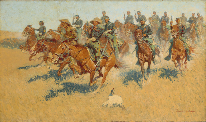 On the Southern Plains (1907), Frederic Remington. The Metropolitan Museum of Art