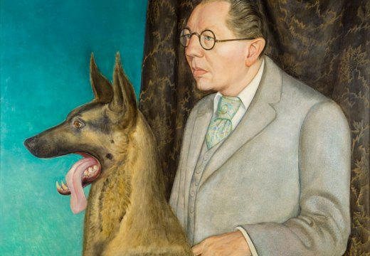 Hugo Erfurth with Dog (1926), Otto Dix. © DACS 2017. Museo Thyssen-Bornemisza, Madrid