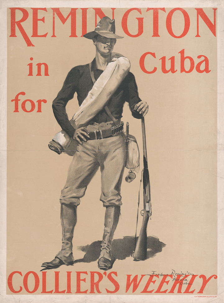 Remington in Cuba for Collier's Weekly magazine in 1899. The Metropolitan Museum of Art