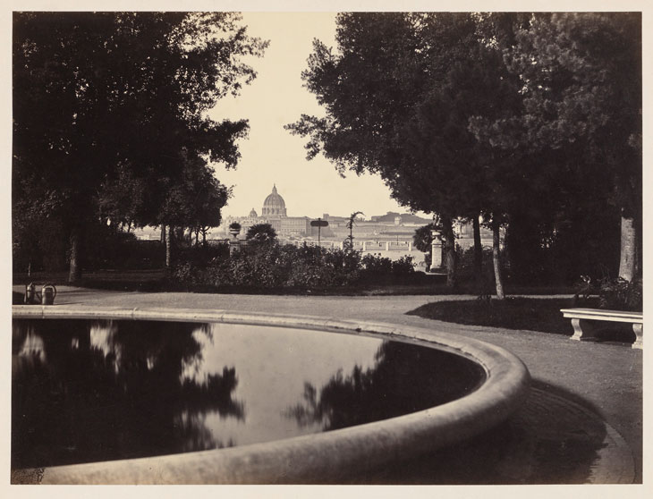 View on Rome from Monte Pincio (1860–63), Robert Macpherson