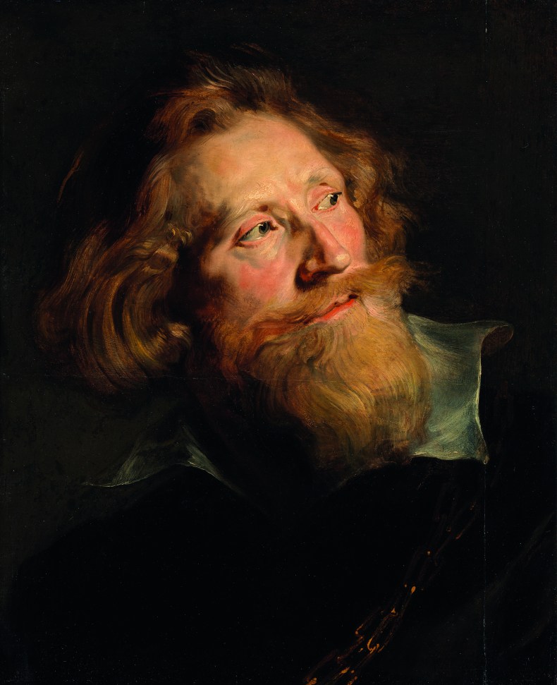 Head of a Bearded Man, (1622–24), Peter Paul Rubens, National Gallery of Ireland