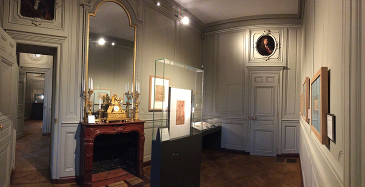 The new Cabinet d’Arts Graphiques of the Musée Condé at Chantilly