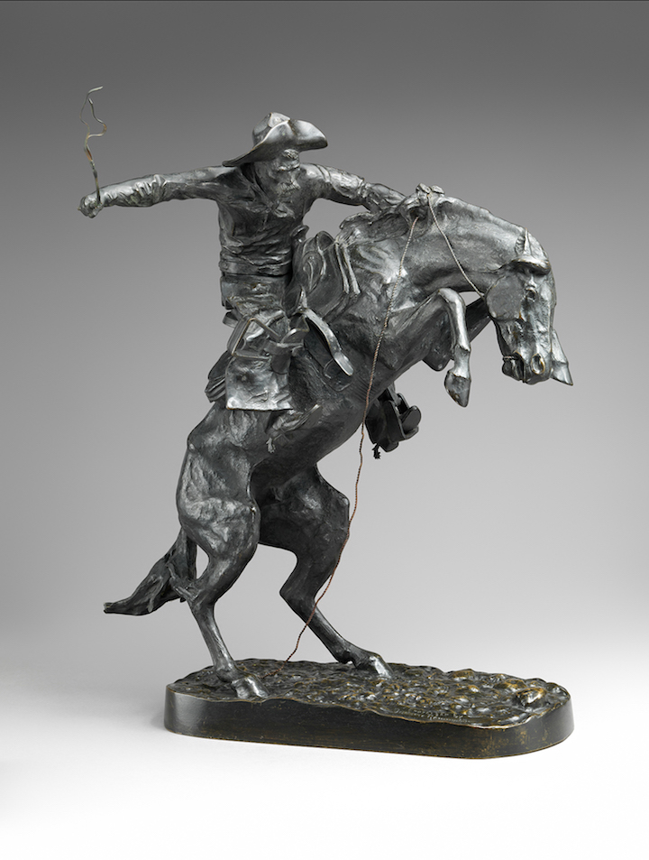 The Broncho Buster (1895; cast 1918), Frederic Remington. The Metropolitan Museum of Art