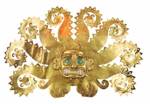 Octopus fontlet, 300–600 AD, Moche, Peru, La Mina.