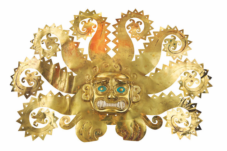 Octopus fontlet, 300–600 AD, Moche, Peru, La Mina.