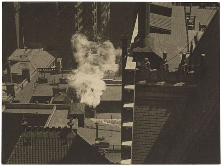 Manhatta – Rooftops (1920), Charles Sheeler. © The Lane Collection; courtesy of Museum of Fine Arts, Boston