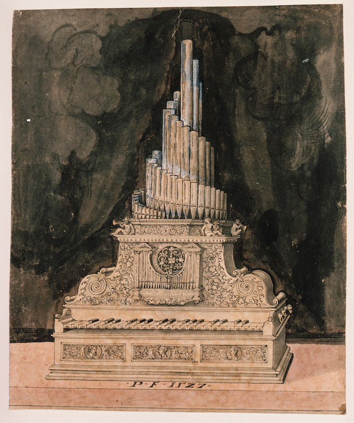 Design for an Organ (1527), Peter Flötner. © bpk, Kupferstichkabinett, Staatliche Museen zu Berlin, Jörg P. Anders