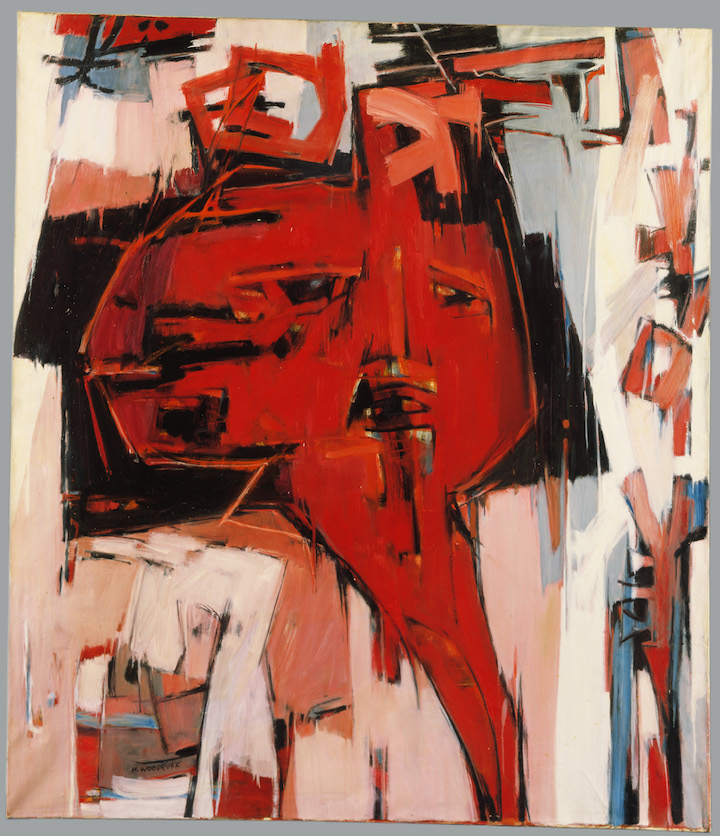 Ancestral Memory (1966), Hale Woodruff. Courtesy of Detroit Institute of Arts