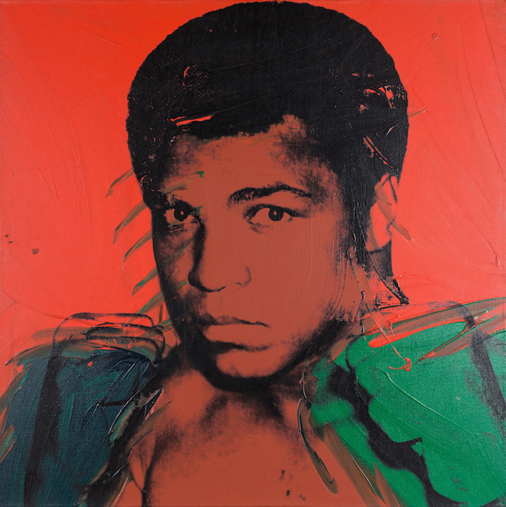 Muhammad Ali (1978), Andy Warhol. © 2017 The Andy Warhol Foundation for the Visual Arts, Inc. /Artists Rights Society (ARS), New York and DACS, London