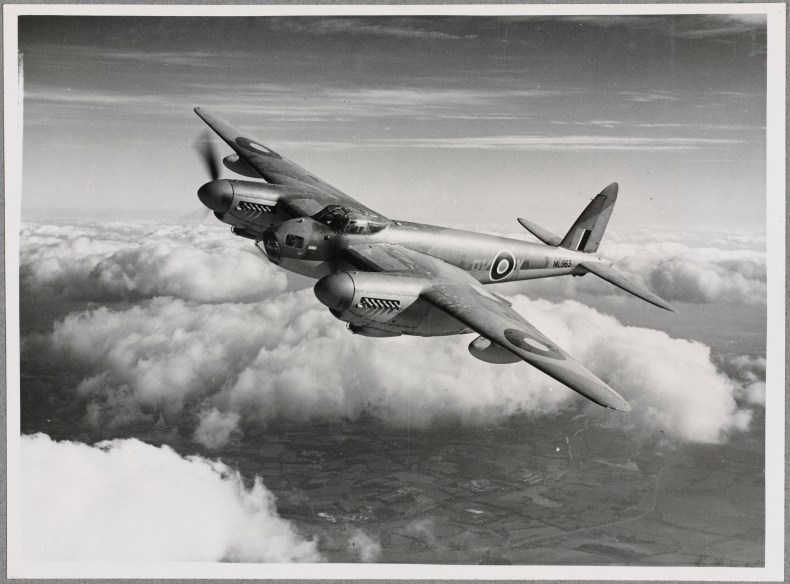 British de Havilland Mosquito (1941). Photo: © de Havilland Aircraft Museum