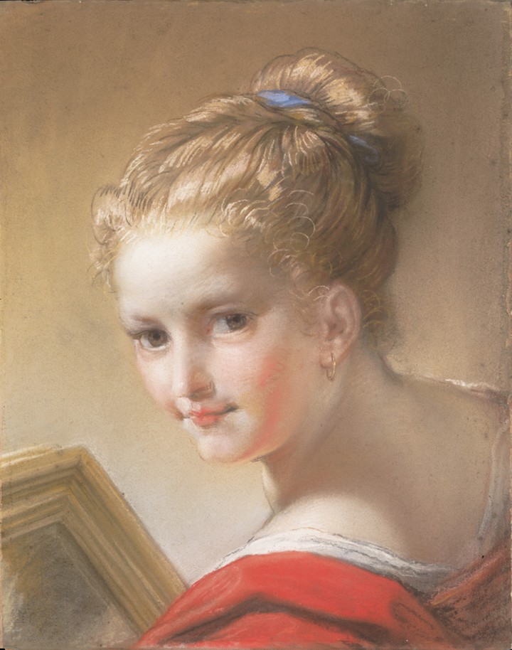 Study of a Girl in Red (1717), Benedetto Luti. Courtesy of the Metropolitan Museum of Art