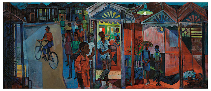 Jamaican Village. (1950), John Minton. Private collection. Photo: © 2016 Christie’s Images Limited/ Bridgeman Images; © Royal College of Art