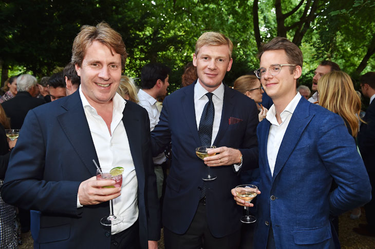 Nicolas Cattelain and Wolf Buchard at the Apollo summer party 2017. Photo © Nick Harvey