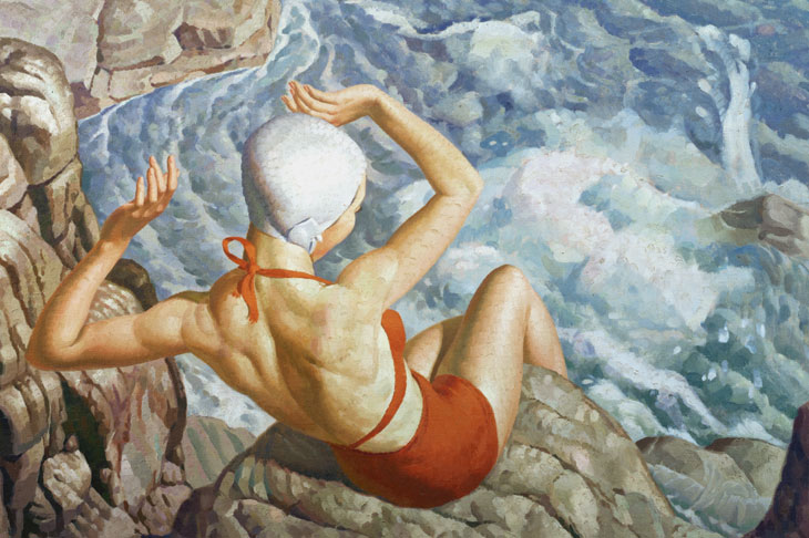 Spray (1939), Harold Williamson. © Russell-Cotes Art Gallery & Museum