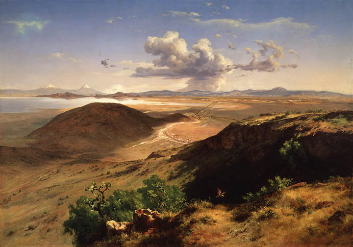 Valle de México (The Valley of Mexico) (1877), José María Velasco. Museo Nacional de Arte, Mexico City