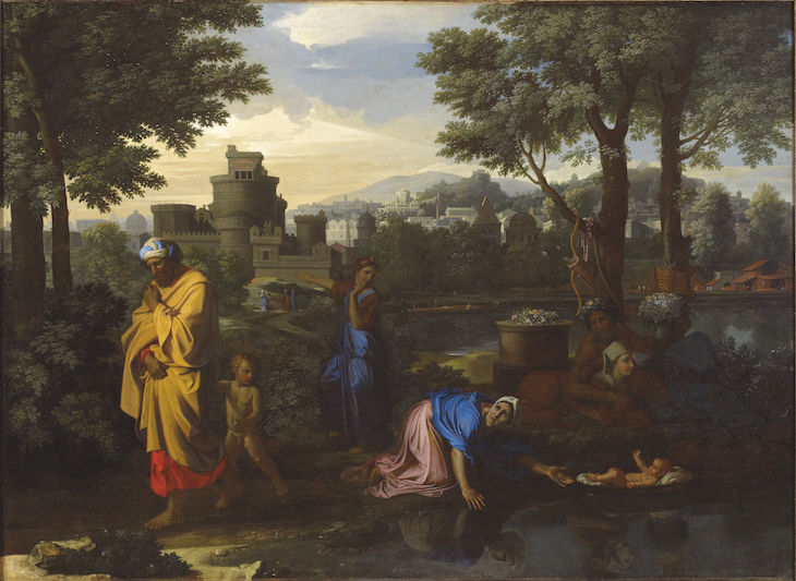 Exposition of Moses (1654), Nicholas Poussin. Ashmolean Museum, Oxford
