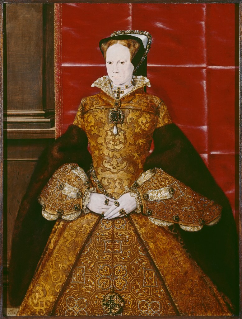 Portrait of Mary I, (c. 1554), Hans Eworth,Society of Antiquaries of London