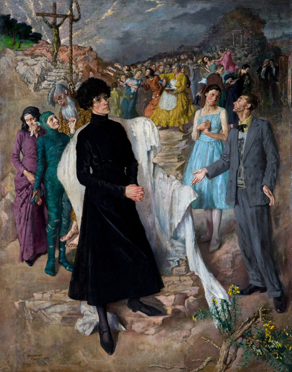 Strindbergian (1927), Margaret Clarke. © The Estate of Margaret Clarke. Collection Ulster Museum