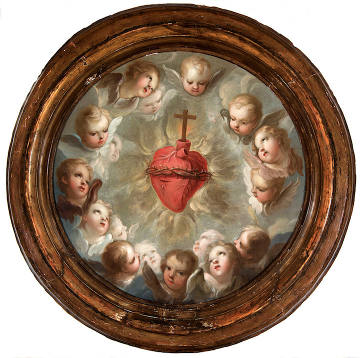 The Sacred Heart of Jesus (c. 1756), Miguel Cabrera. Photo © Museum Associates/LACMA/Fomento Cultural Banamex, A.C., by Rafael Doniz