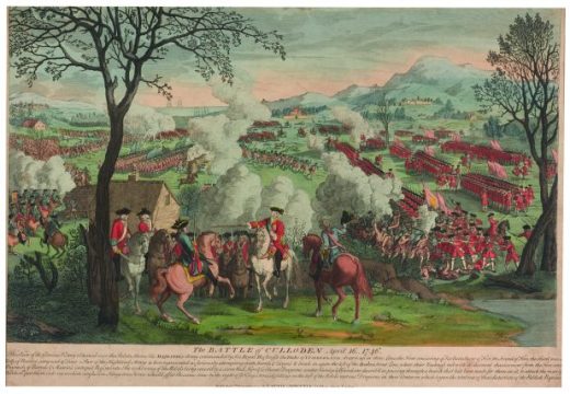 The Battle of Culloden, April 16, 1746, (1797), published by Laurie & Whittle, National Museums Scotland