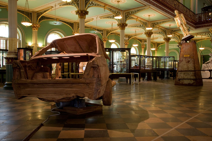 Installation view of 'This too shall pass' by Sudarshan Shetty, curated by Tasneem Zakaria Mehta (26 Septemberl–30 October, 2010). © Dr. Bhau Daji Lad Mumbai City Museum