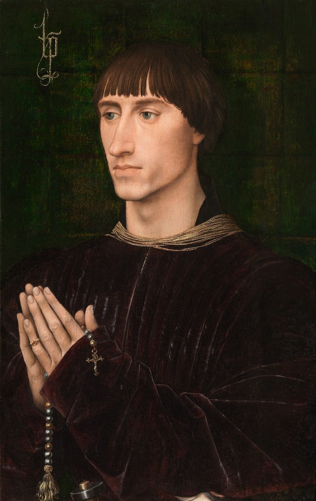 Portrait of Philippe de Croy (c. 1460), Rogier van der Weyden. © KMSKA/Lukas – Art in Flanders VZW, Photo: Hugo Maertens