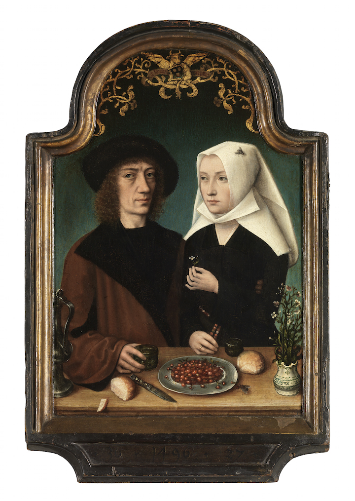Portrait of the painter and his wife (1496), Master of Frankfurt. © KMSKA/Lukas – Art in Flanders VZW, Photo: Hugo Maertens