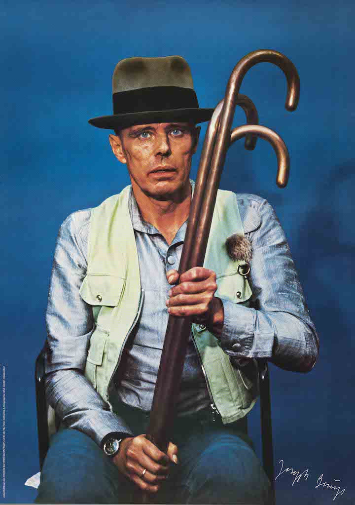 Joseph Beuys for the cover of Wirtschaftswoche [Business Week] 43/76 (1976), Joseph Beuys. © Photo: DACS © National Galleries of Scotland