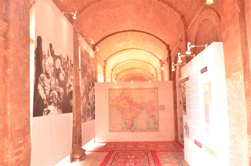 Entrance displays at the Partition Museum, Amritsar