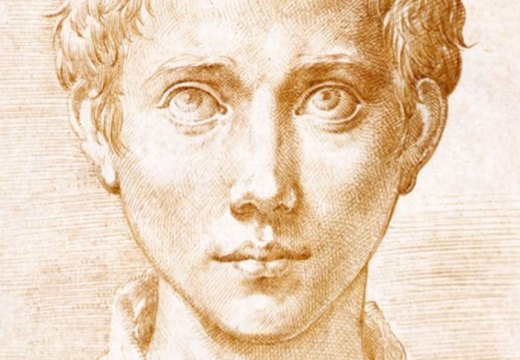 Head of a Young Man (detail; c. 1539–40), Girolamo Mazzola, called Parmigianino