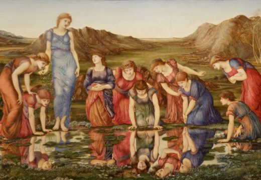 Venus' Mirror, (1873–77), Edward Burne-Jones.