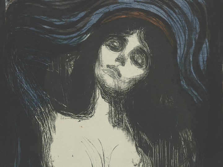 Madonna (1895, printed 1913/14), Edvard Munch. Courtesy of National Gallery of Art, Washington