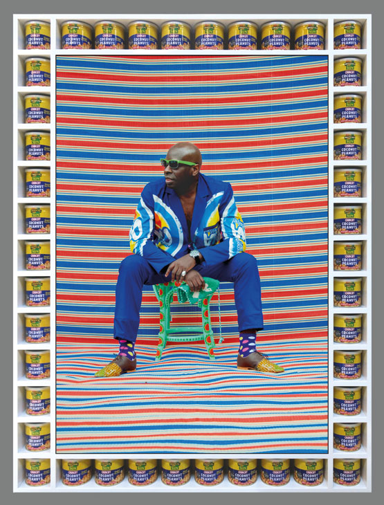 Michael Garnette Sittin’. © Hassan Hajjaj. Special Projects, 1:54 Contemporary African Art Fair