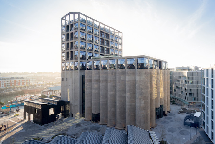 View of Zeitz MOCAA in Silo Square. Photo: Iwan Baan