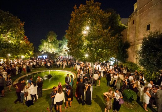 The opening reception at the 15th Istanbul Biennial