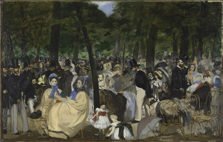 Music in the Tuileries Garden (1861–62), Edouard Manet. © 2017. Copyright The National Gallery, London/Scala, Florence