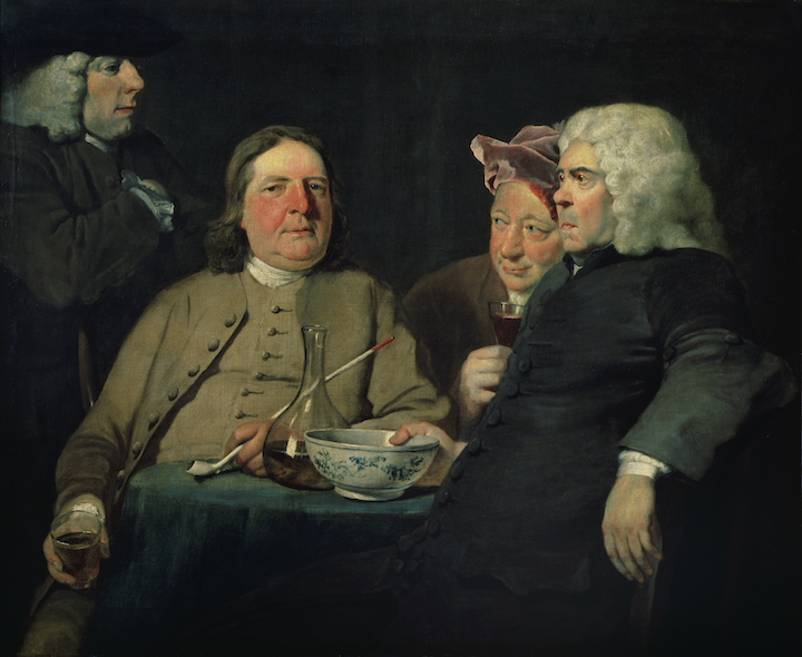 Mr Oldham and his Guests (c. 1735–45), Joseph Highmore. © Tate, London 2015