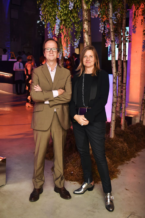 Graham Southern and Antje Southern at the Apollo 40 Under 40 Global launch party. © Nick Harvey
