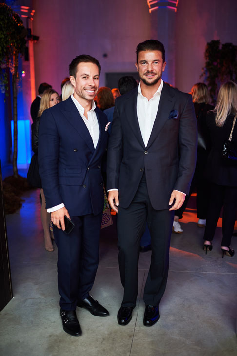 Christopher Byrne and Federico Castro Debernardi at the Apollo 40 Under 40 Global launch party. © Nick Harvey