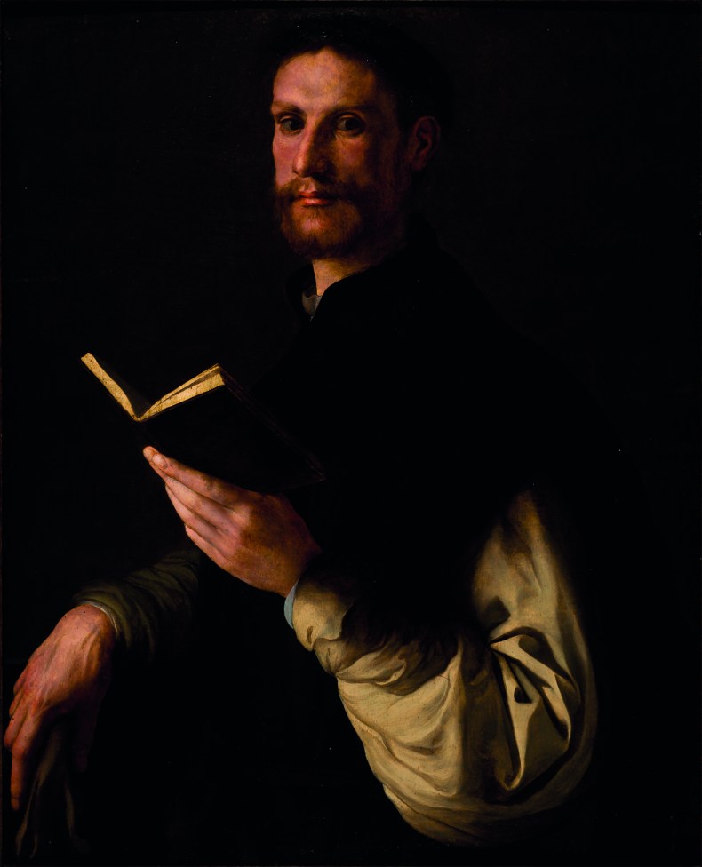 Portrait of a Gentleman with Book (1534–35), Jacopo Carucci, known as Pontormo