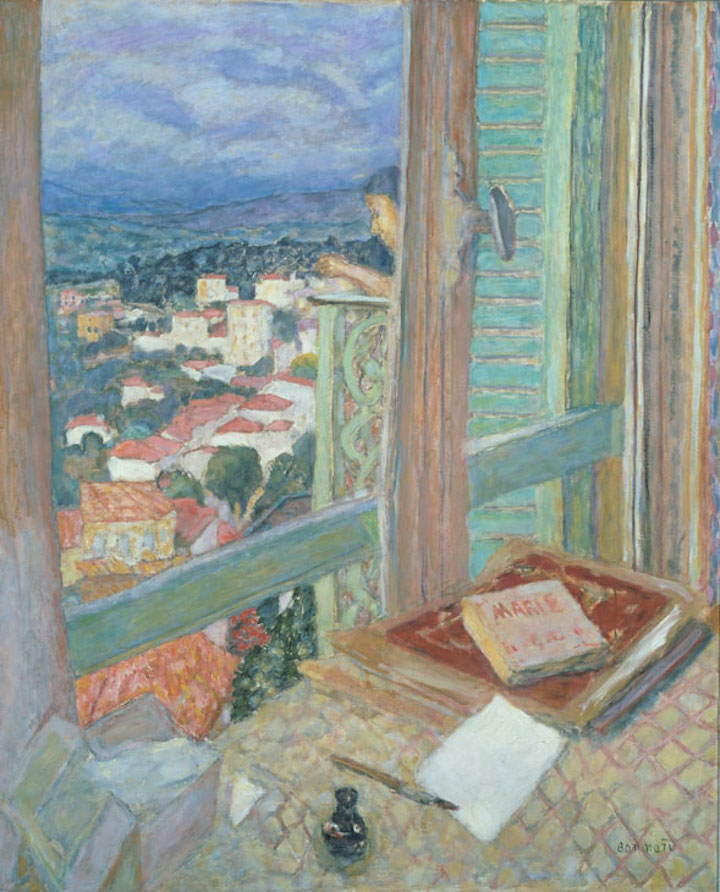 Das Fenster (1925), Pierre Bonnard. Courtesy of the Städel Museum © VG Bild-Kunst, Bonn 2017