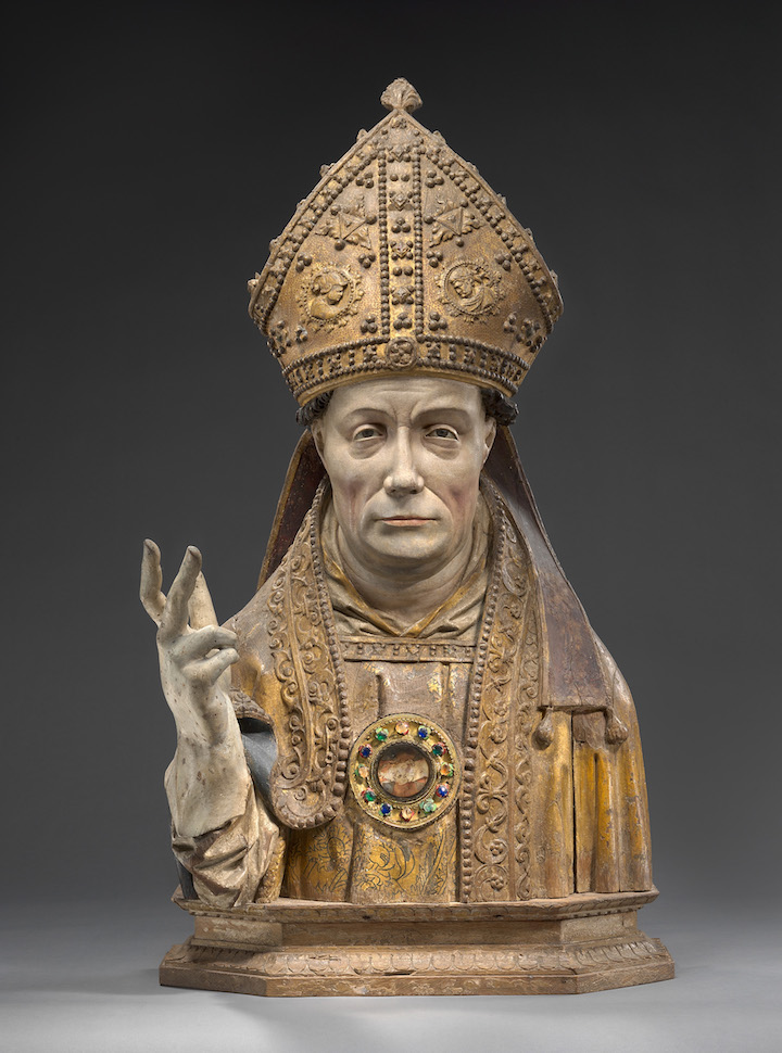 Reliquary of a Holy Bishop, ca. 1520, Brussels. © SMB, Skulpturensammlung und Museum für Byzantinische Kunst, Antje Voigt
