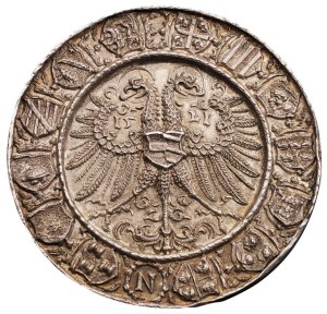 Portrait medal of Charles V reverse (1521), Albrecht Dürer and Hans Krafft the Elder. Morton & Eden, £258,750
