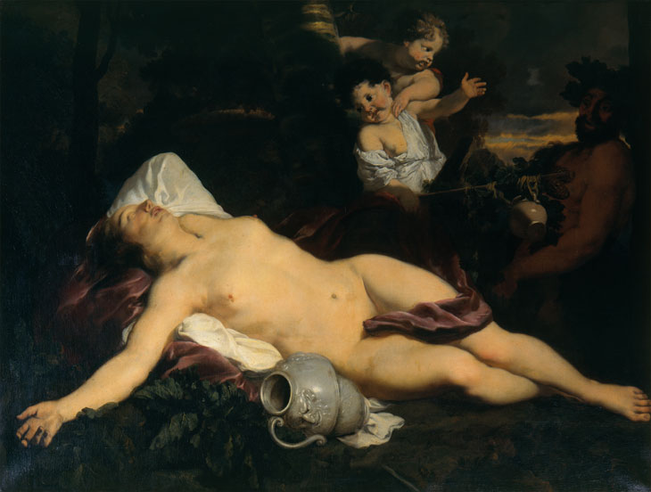 Sleeping Bacchante (c. 1680–85), Gerard de Lairesse. Photo © Artothek