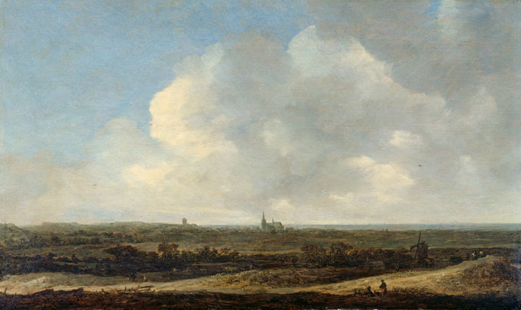 Flat landscape with a view of Scheveningen (1646), Jan Josephsz van Goyen. © bpk, Museum der bildenden Künste Leipzig. Photo: Ursula Gerstenberger