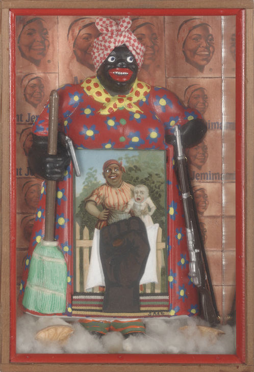 The Liberation of Aunt Jemima (1972), Betye Saar. Courtesy of the artist and Roberts & Tilton, Los Angeles, California; © Betye Saar